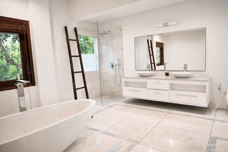 tropical elegance in bathroom design